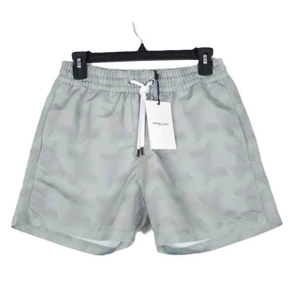 Frescobol Carioca Men's Sport Copacabana Ombre 3.5" Swim Shorts Green Small NWT - Picture 1 of 16